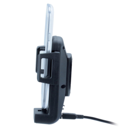 HR Richter universeel telefoonhouder met ingebouwde Micro USB oplader