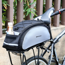 Multifunctionele mobiele fietstas schoudertas voor bagagedrager