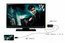 Micro USB MHL naar HDMI 1080P voor Samsung Galaxy Note 3/Galaxy S3/S4/Note2