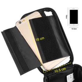 Wozinsky waterdicht stuur fiets houder tasje voor telefoon