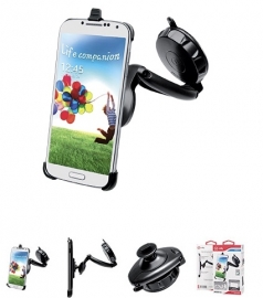 Celly Samsung Galaxy S4 Opmaat Telefoonhouder voor Raam en Dashboard
