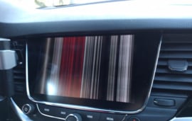 LCD scherm en digitizer voor Opel Astra ingebouwde autoradio intellink 900