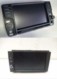 LCD scherm en touchscreen voor inbouwnavigatie Volkswagen Seat Skoda Bentley