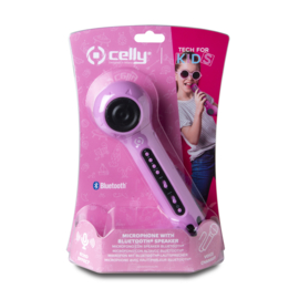 Celly FESTIVAL microphone met bluetooth speaker kids