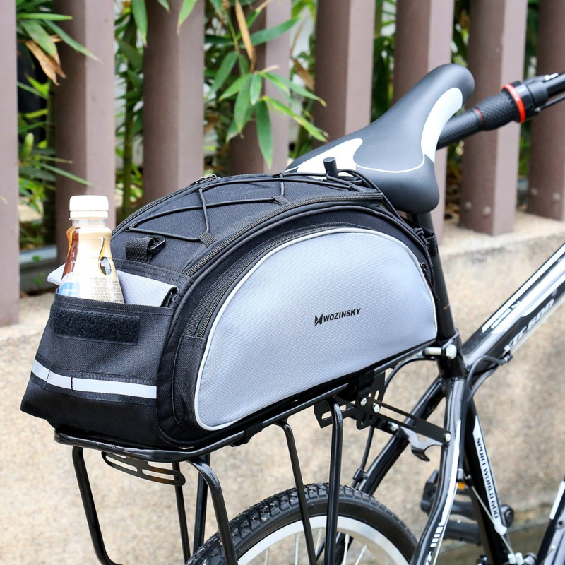 Multifunctionele mobiele fietstas schoudertas voor bagagedrager | Navi-world.nl