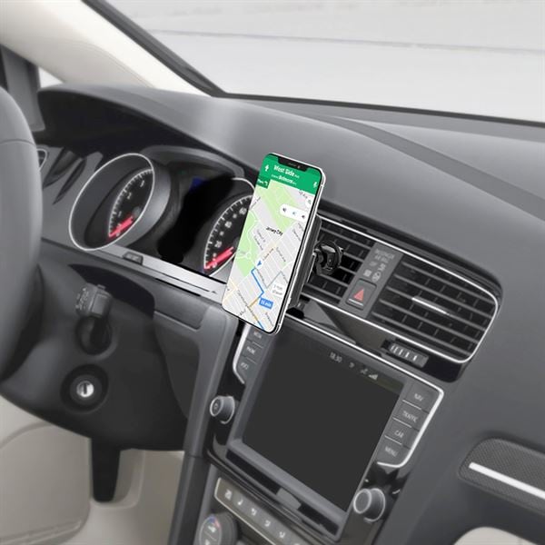 rijm conversie Strikt Celly magneet telefoonhouder auto draadloos opladen | Apple | Navi-world.nl