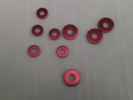 Red Anodized Washer