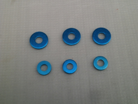 Blue Anodized Washer