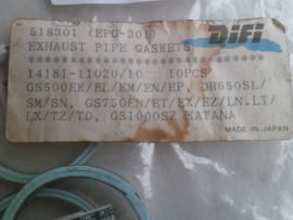 Exhaust Pipe Gasket GP / GN / DR