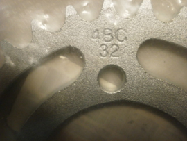 Sprocket Driven Rear  (32T)