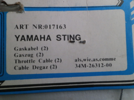 Cables Throttle Divers Yamaha