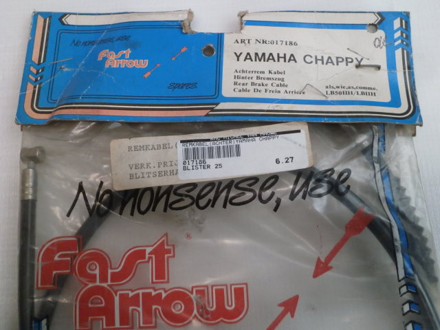 Fast Arrow Cables Front & Rear Brake Yamaha