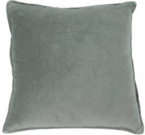 Kussen fluweel go’round Cotton velvet Silver 45x45