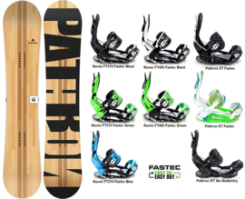 Pathron Slash 2020 Snowboard + Fastec Bindingen