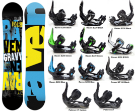 Raven Gravy 2020 Snowboard + Bindings