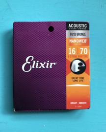 Elixir Nanoweb  16-17 for 8-string Baritone