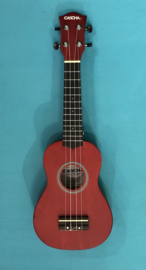 Cascha sopraan ukelele rood