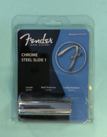 Fender chrome steel slide