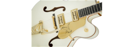 G6136T-59 Vintage Select Edition '59 Falcon™ Hollow Body with Bigsby®, TV Jones®, Vintage White, Lacquer