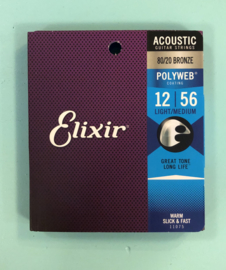 Elixir 12-56 polyweb 80/20 bronze