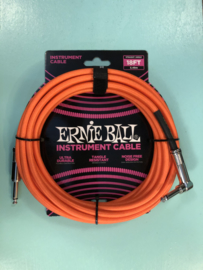 Ernie Ball Cable neon orange straight/angled