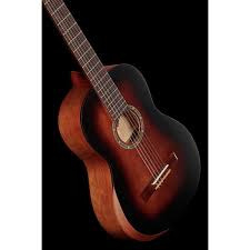 Ortega R55DLX BFT,  Solid Spruce Top, Bourbon Fade