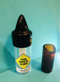The Rock Slide Glass Amber, Medium