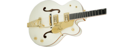 G6136T-59 Vintage Select Edition '59 Falcon™ Hollow Body with Bigsby®, TV Jones®, Vintage White, Lacquer