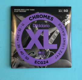 D’Addario ECG24 Chromes Flatwound 11-50