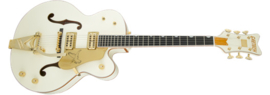 G6136T-59 Vintage Select Edition '59 Falcon™ Hollow Body with Bigsby®, TV Jones®, Vintage White, Lacquer