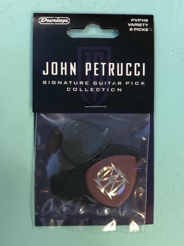 John Petrucci signature guitar pick collection
