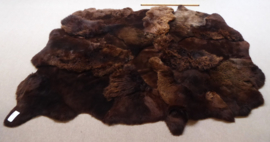 Bruin Schapenvacht tapijt, +/- 200 x 265 cm (10)