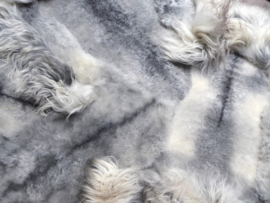 Grey Blizzard Sheepskin Rug, +/- 170 x 230 cm (128)