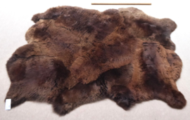 Brown Sheepskin Rug, +/- 150 x 200 cm (61)