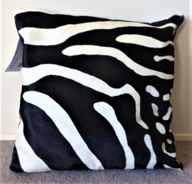 Zebra Printed Cowhide Cushion (15)