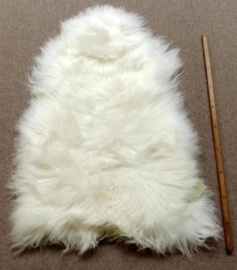 White Icelandic Sheepskin M (407)