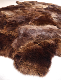 Brown Sheepskin Rug, +/- 200 x 300 cm (27)