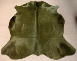 Olive Green Cowhide