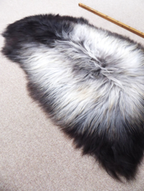 Grey-Black Icelandic Sheepskin M (727)