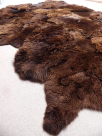 Bruin Schapenvacht Tapijt, +/- 220 x 320 cm (11)