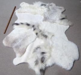 Mélange Blizzard Sheepskin Rug, +/- 140 x 190 cm (130)