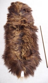 Rusty Brown Icelandic Sheepskin, Double (220)