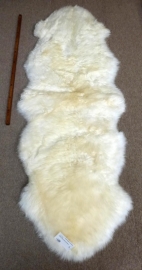 White Sheepskin Double