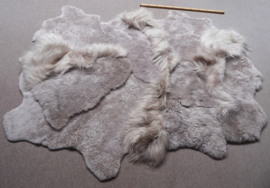 Linnen Blizzard Sheepskin Rug, +/- 160 x 220 cm (41)