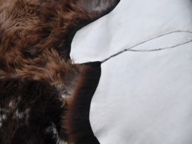 Brown Blizzard Sheepskin Rug, +/- 150 x 200 cm (129)