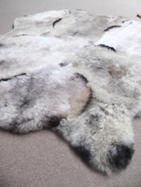 Mélange Shorn Sheepskin Rug, +/- 160 x 170 cm (6)
