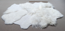 White Blizzard Sheepskin Rug, +/- 150 x 200 cm (131)