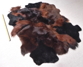 Brown Blizzard Sheepskin Rug, +/- 140 x 200 cm (51)