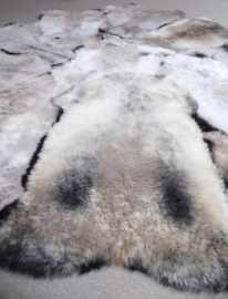 Mélange Shorn Sheepskin Rug, +/- 250 x 260 cm (7)