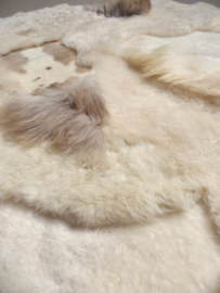 Mélange Blizzard Sheepskin Rug, +/- 170 x 225 cm (255)